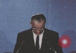 Image of United States President Lyndon B Johnson announces nomination Washington DC USA, 1967, second 5 stock footage video 65675079008