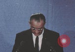 Image of United States President Lyndon B Johnson announces nomination Washington DC USA, 1967, second 6 stock footage video 65675079008