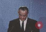 Image of United States President Lyndon B Johnson announces nomination Washington DC USA, 1967, second 7 stock footage video 65675079008