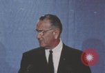 Image of United States President Lyndon B Johnson announces nomination Washington DC USA, 1967, second 10 stock footage video 65675079008