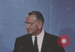 Image of United States President Lyndon B Johnson announces nomination Washington DC USA, 1967, second 11 stock footage video 65675079008