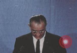 Image of United States President Lyndon B Johnson announces nomination Washington DC USA, 1967, second 12 stock footage video 65675079008