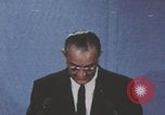 Image of United States President Lyndon B Johnson announces nomination Washington DC USA, 1967, second 13 stock footage video 65675079008