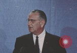 Image of United States President Lyndon B Johnson announces nomination Washington DC USA, 1967, second 15 stock footage video 65675079008