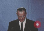 Image of United States President Lyndon B Johnson announces nomination Washington DC USA, 1967, second 24 stock footage video 65675079008