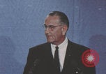 Image of United States President Lyndon B Johnson announces nomination Washington DC USA, 1967, second 27 stock footage video 65675079008