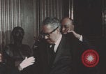 Image of United States President Lyndon B Johnson announces nomination Washington DC USA, 1967, second 38 stock footage video 65675079008