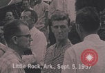 Image of President Dwight Eisenhower Little Rock Arkansas USA, 1957, second 3 stock footage video 65675079009