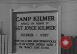 Standbild Camp Kilmer Vorbereitung Camp Kilmer New Jersey Vereinigte Staaten von Amerika, 1956, aus Sekunde 26 historischem Filmmaterial Videoclip 65675079032
