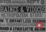Image of Vaudeville stars New York City USA, 1924, second 37 stock footage video 65675079038