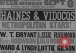 Image of Vaudeville stars New York City USA, 1924, second 38 stock footage video 65675079038
