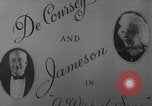 Image of Jameson De Coursey Chicago Illinois USA, 1933, second 1 stock footage video 65675079040