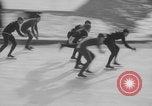 Image of Speed Skating Competition Newburgh New York, 1938, second 14 stock footage video 65675079046