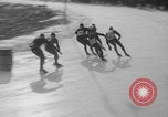 Image of Speed Skating Competition Newburgh New York, 1938, second 15 stock footage video 65675079046