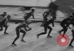 Image of Speed Skating Competition Newburgh New York, 1938, second 30 stock footage video 65675079046