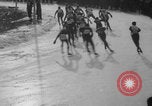 Image of Speed Skating Competition Newburgh New York, 1938, second 33 stock footage video 65675079046