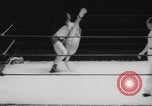 Image of wrestling match Miami Beach Florida USA , 1938, second 25 stock footage video 65675079048