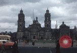 Image of Plaza del Zocalo Mexico City Mexico, 1962, second 21 stock footage video 65675079070