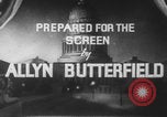 Image of Franklin Delano Roosevelt Washington DC USA, 1933, second 26 stock footage video 65675079072