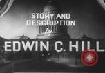 Image of Franklin Delano Roosevelt Washington DC USA, 1933, second 33 stock footage video 65675079072