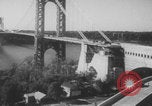 Image of George Washington Bridge opening New York City USA, 1931, second 8 stock footage video 65675079078