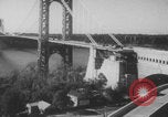 Image of George Washington Bridge opening New York City USA, 1931, second 9 stock footage video 65675079078