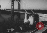 Image of George Washington Bridge opening New York City USA, 1931, second 10 stock footage video 65675079078