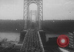 Image of George Washington Bridge opening New York City USA, 1931, second 24 stock footage video 65675079078