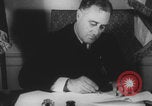 Standbild Franklin Roosevelt Washington DC USA, 1933, aus Sekunde 38 historischem Filmmaterial Videoclip 65675079100