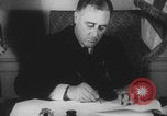 Standbild Franklin Roosevelt Washington DC USA, 1933, aus Sekunde 40 historischem Filmmaterial Videoclip 65675079100