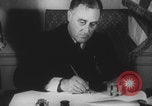 Standbild Franklin Roosevelt Washington DC USA, 1933, aus Sekunde 41 historischem Filmmaterial Videoclip 65675079100
