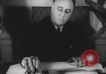 Standbild Franklin Roosevelt Washington DC USA, 1933, aus Sekunde 42 historischem Filmmaterial Videoclip 65675079100