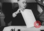 Standbild Franklin Roosevelt Washington DC USA, 1933, aus Sekunde 43 historischem Filmmaterial Videoclip 65675079100