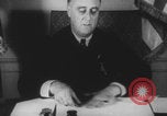 Standbild Franklin Roosevelt Washington DC USA, 1933, aus Sekunde 44 historischem Filmmaterial Videoclip 65675079100