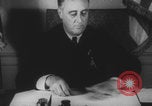 Standbild Franklin Roosevelt Washington DC USA, 1933, aus Sekunde 45 historischem Filmmaterial Videoclip 65675079100