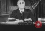 Standbild Franklin Roosevelt United States USA, 1933, aus Sekunde 12 historischem Filmmaterial Videoclip 65675079102