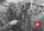 Image of Marshal Ion Antonescu awards medals Eastern Front, 1942, second 1 stock footage video 65675079119