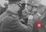 Image of Marshal Ion Antonescu awards medals Eastern Front, 1942, second 3 stock footage video 65675079119