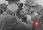Image of Marshal Ion Antonescu awards medals Eastern Front, 1942, second 4 stock footage video 65675079119