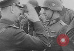 Image of Marshal Ion Antonescu awards medals Eastern Front, 1942, second 5 stock footage video 65675079119