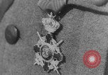 Image of Marshal Ion Antonescu awards medals Eastern Front, 1942, second 14 stock footage video 65675079119