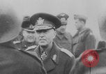 Image of Marshal Ion Antonescu awards medals Eastern Front, 1942, second 31 stock footage video 65675079119