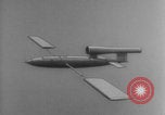 Image of V-1 rocket parts labeled Germany, 1944, second 34 stock footage video 65675079126