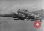 Image of Heinkel He 111 with V-1 mounted Germany, 1943, second 30 stock footage video 65675079138