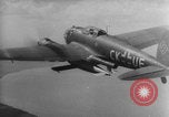 Image of Heinkel He 111 with V-1 mounted Germany, 1943, second 33 stock footage video 65675079138