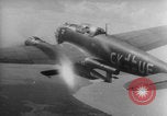 Image of Heinkel He 111 with V-1 mounted Germany, 1943, second 41 stock footage video 65675079138