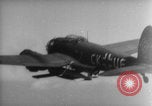 Image of Heinkel He 111 with V-1 mounted Germany, 1943, second 42 stock footage video 65675079138