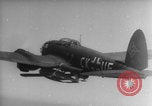 Image of Heinkel He 111 with V-1 mounted Germany, 1943, second 45 stock footage video 65675079138