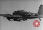 Image of Heinkel He 111 with V-1 mounted Germany, 1943, second 47 stock footage video 65675079138
