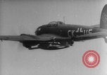 Image of Heinkel He 111 with V-1 mounted Germany, 1943, second 48 stock footage video 65675079138